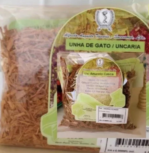 Uxi amarelo (bark) 50g + Cat’s Claw 50g